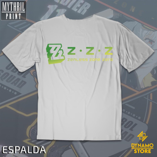 Soldier 11 - Zenless Zone Zero - Polera Holográfica - MYTHRIL PRINT
