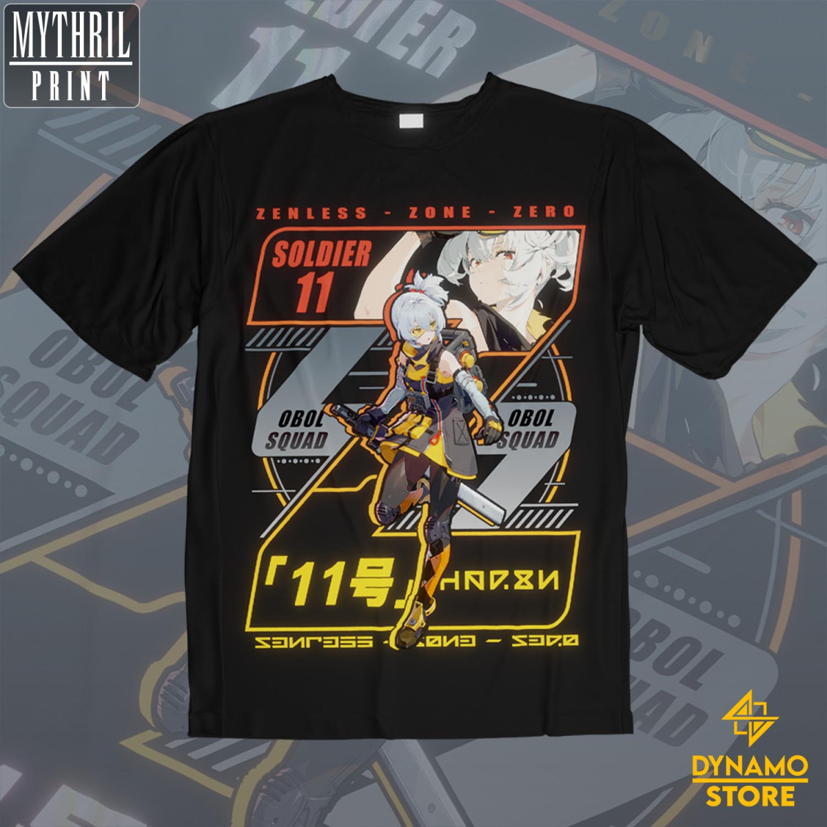Soldier 11 - Zenless Zone Zero - Polera - MYTHRIL PRINT