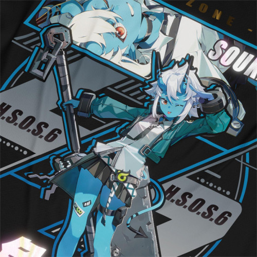 Soukaku - Zenless Zone Zero - Polera Holográfica - MYTHRIL PRINT