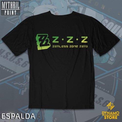 Soukaku - Zenless Zone Zero - Polera Holográfica - MYTHRIL PRINT
