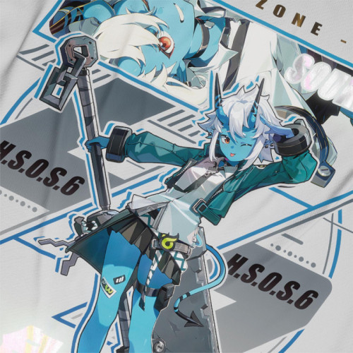 Soukaku - Zenless Zone Zero - Polera Holográfica - MYTHRIL PRINT