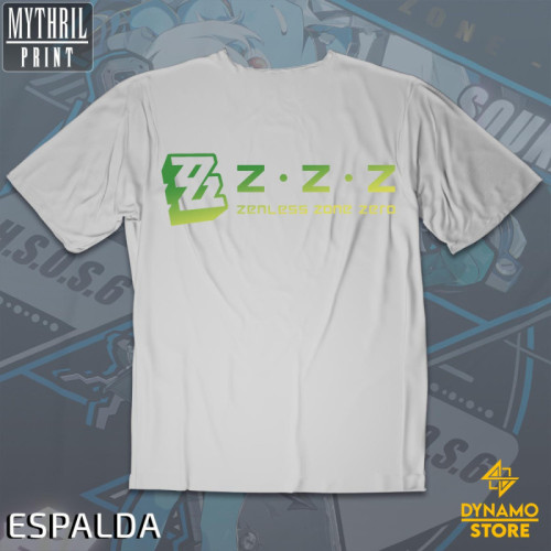 Soukaku - Zenless Zone Zero - Polera Holográfica - MYTHRIL PRINT