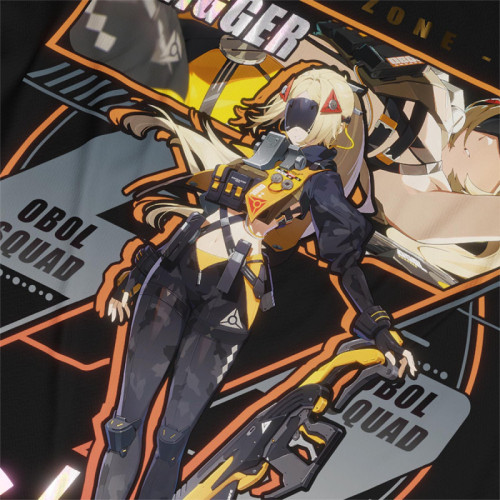 Trigger - Zenless Zone Zero - Polera Holográfica - MYTHRIL PRINT