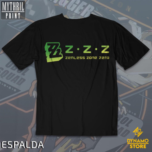 Trigger - Zenless Zone Zero - Polera Holográfica - MYTHRIL PRINT