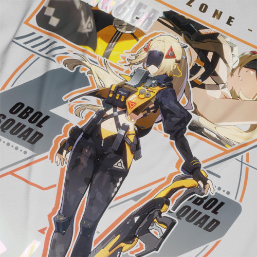 Trigger - Zenless Zone Zero - Polera Holográfica - MYTHRIL PRINT