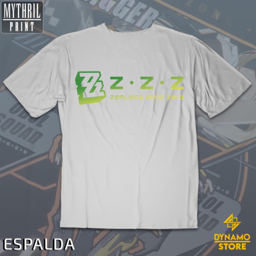 Trigger - Zenless Zone Zero - Polera Holográfica - MYTHRIL PRINT