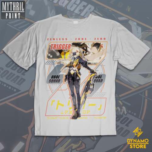 Trigger - Zenless Zone Zero - Polera - MYTHRIL PRINT