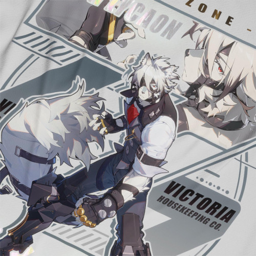 Von Lycaon - Zenless Zone Zero - Polera Holográfica - MYTHRIL PRINT