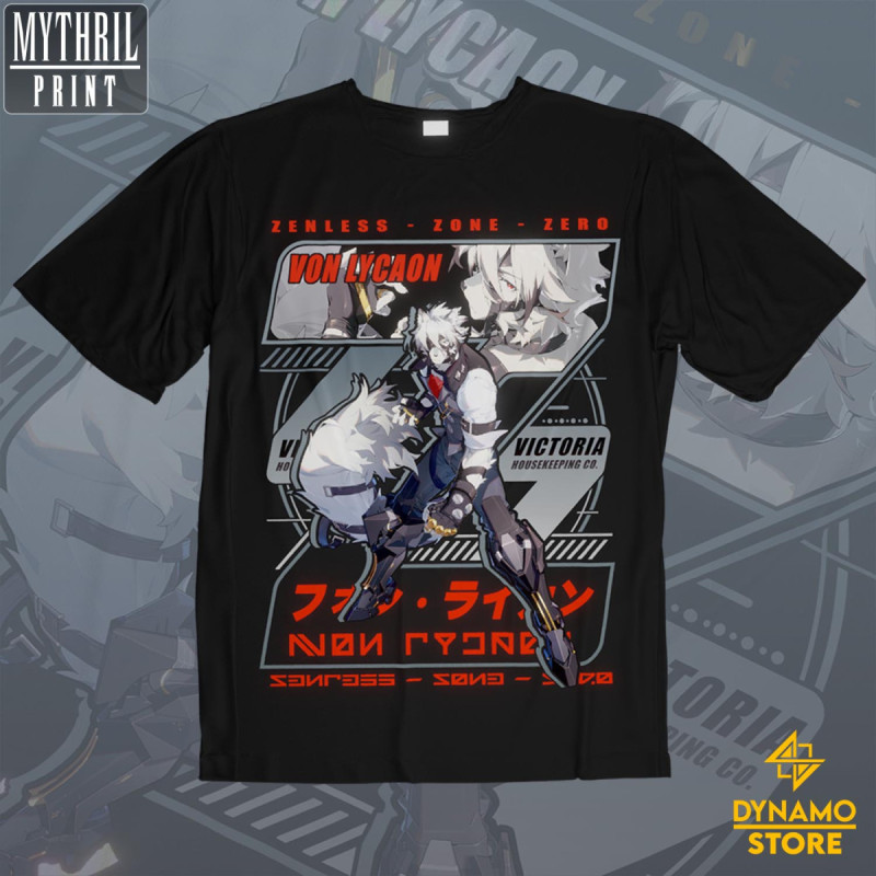 Von Lycaon - Zenless Zone Zero - Polera - MYTHRIL PRINT