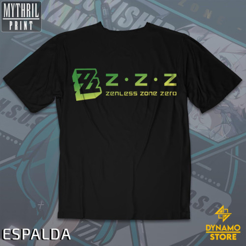 Tsukishiro Yanagi - Zenless Zone Zero - Polera Holográfica - MYTHRIL PRINT