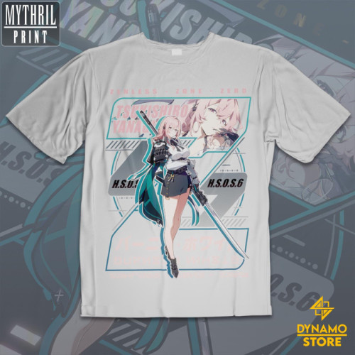 Tsukishiro Yanagi - Zenless Zone Zero - Polera - MYTHRIL PRINT