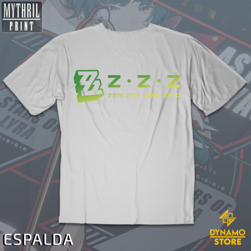 Astra Yao - Zenless Zone Zero - Polera Holográfica - MYTHRIL PRINT