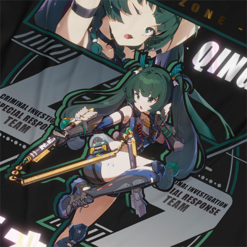Qingyi - Zenless Zone Zero - Polera Holográfica - MYTHRIL PRINT