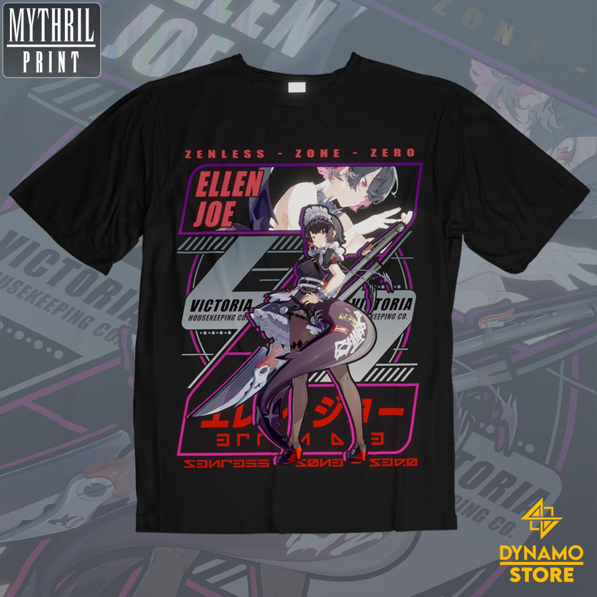 Ellen Joe - Zenless Zone Zero - Polera - MYTHRIL PRINT