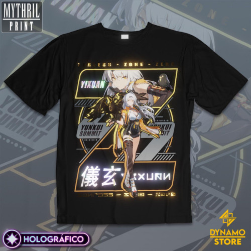 Yixuan - Zenless Zone Zero - Polera Holográfica - MYTHRIL PRINT