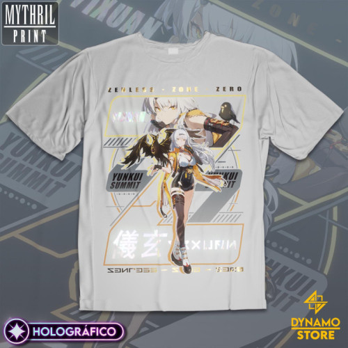 Yixuan - Zenless Zone Zero - Polera Holográfica - MYTHRIL PRINT