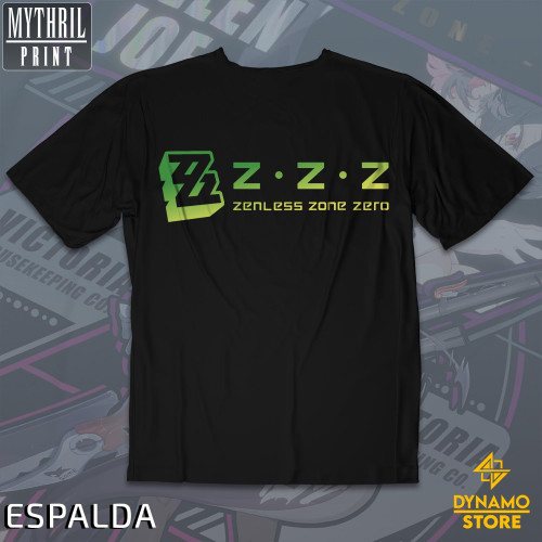 Ellen Joe - Zenless Zone Zero - Polera Holográfica - MYTHRIL PRINT