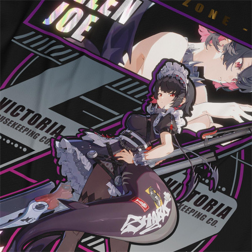 Ellen Joe - Zenless Zone Zero - Polera Holográfica - MYTHRIL PRINT