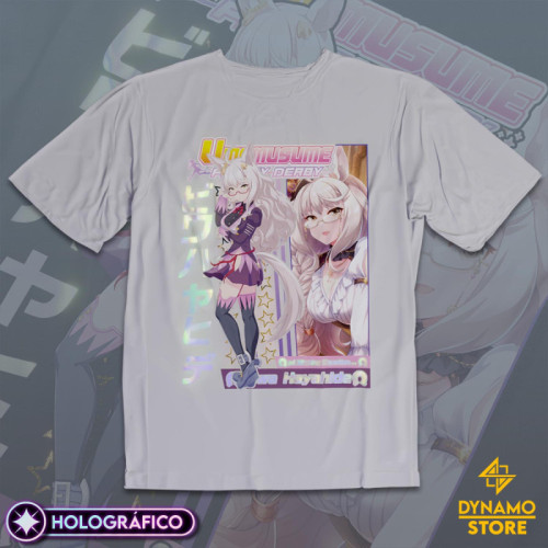 Biwa Hayahide - Umamusume - Polera Holográfica