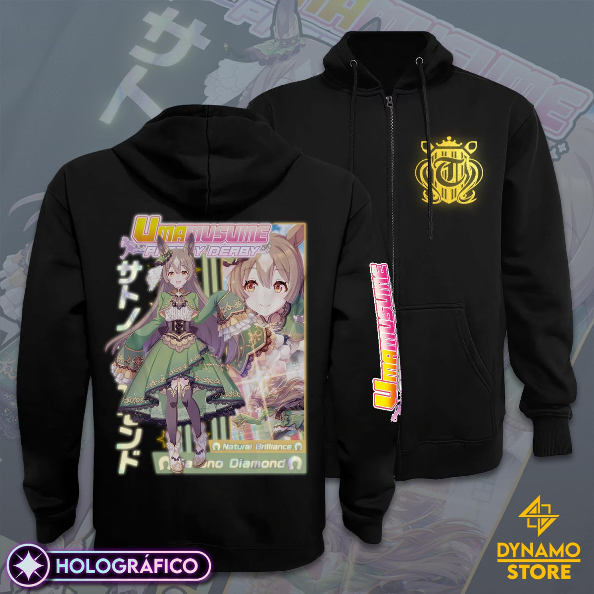 Satono Diamond - Umamusume - Poleron Holográfica