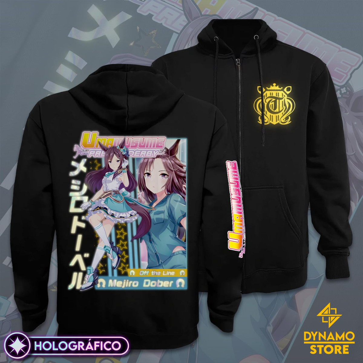 Mejiro Dober - Umamusume - Poleron Holográfica