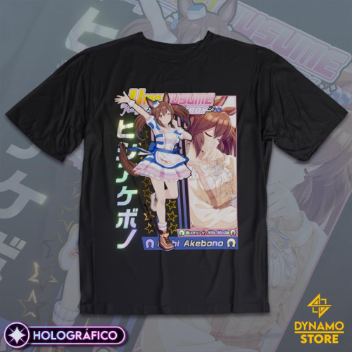 Hishi Akebono - Umamusume - Polera Holográfica