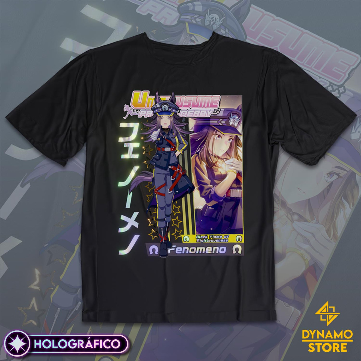 Fenomeno - Umamusume - Polera Holográfica