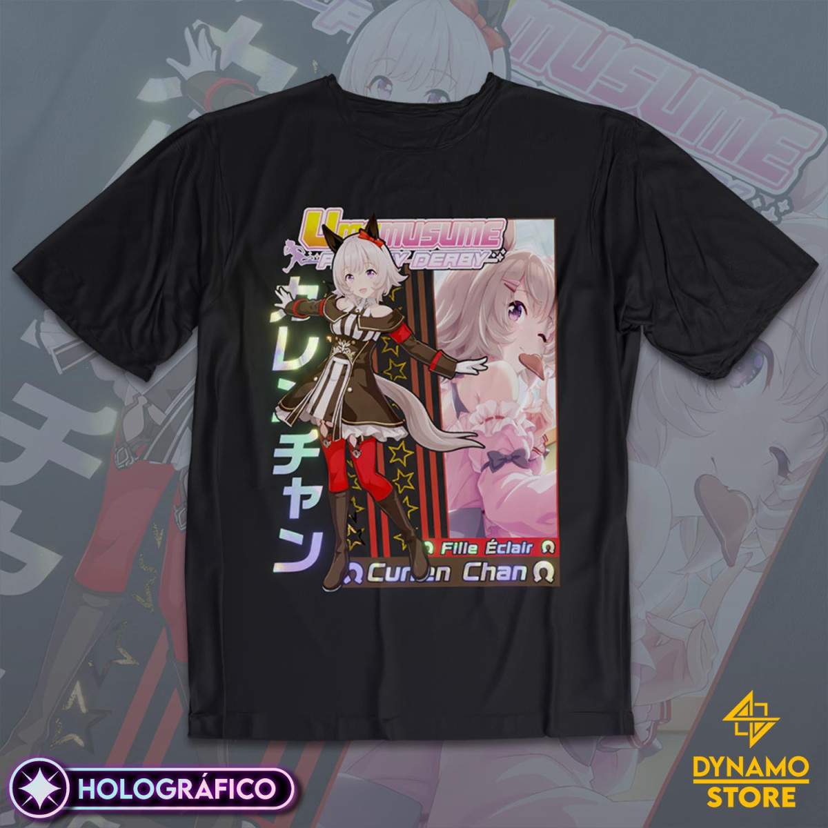 Curren Chan - Umamusume - Polera Holográfica